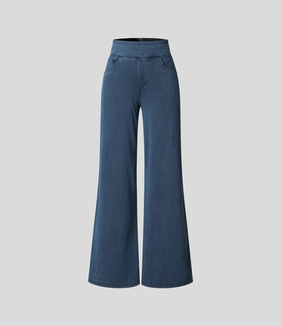 Evie | Pantalon Élastique Confortable à Taille Haute