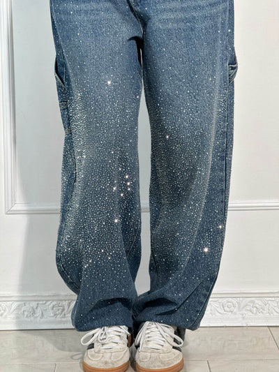Gertrud™ | Jeans en Diamant Stylés