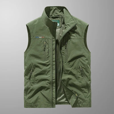 Casper – Gilet cargo respirant à multiples poches