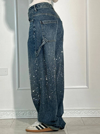 Gertrud™ | Jeans en Diamant Stylés