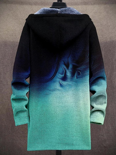 NordCraft™ - Veste à Capuche Ombrée pour Hommes