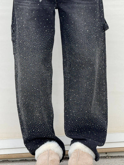 Gertrud™ | Jeans en Diamant Stylés