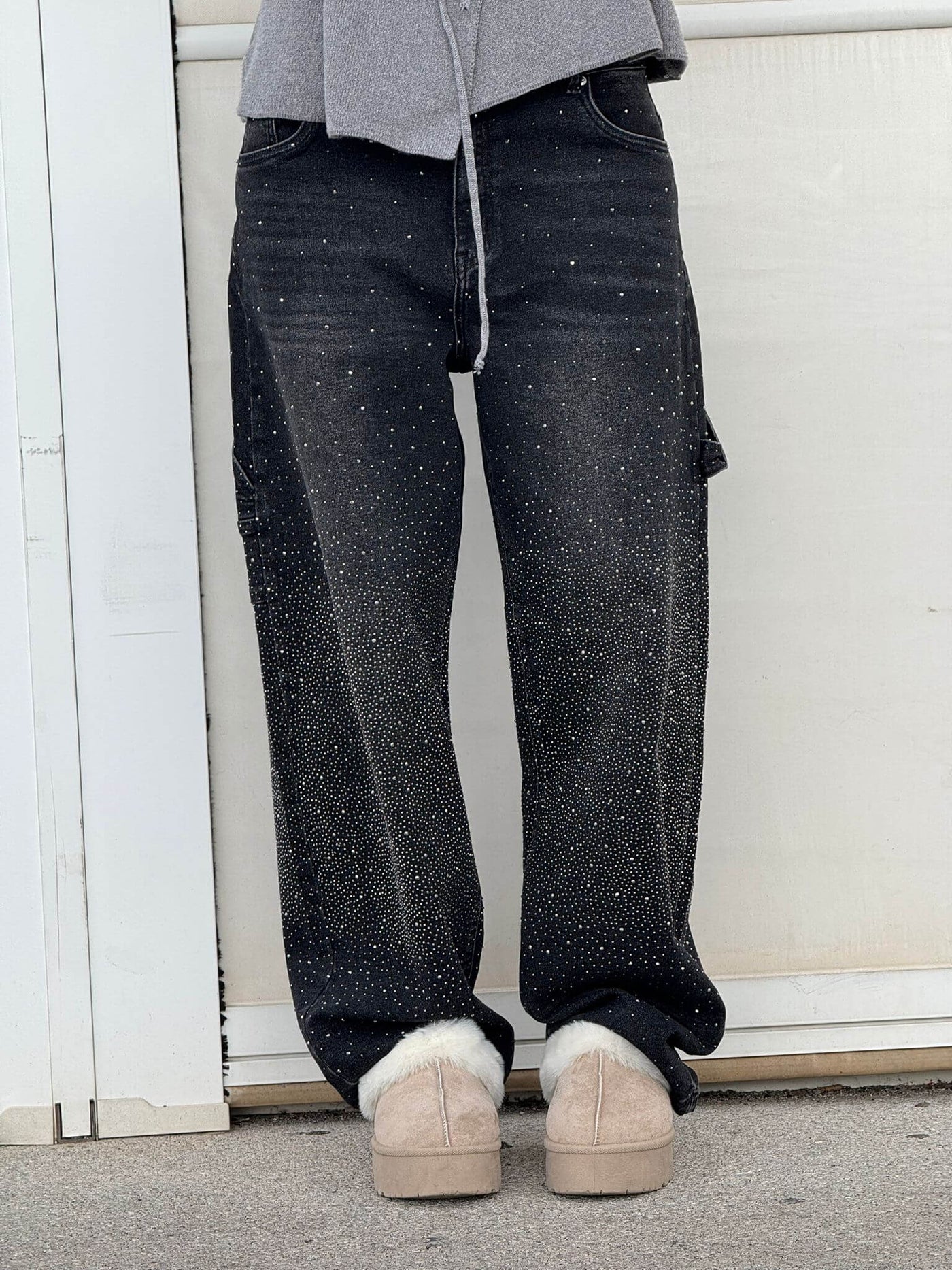 Gertrud™ | Jeans en Diamant Stylés