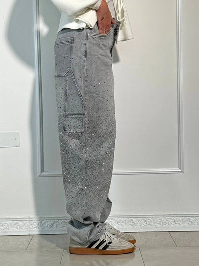 Gertrud™ | Jeans en Diamant Stylés