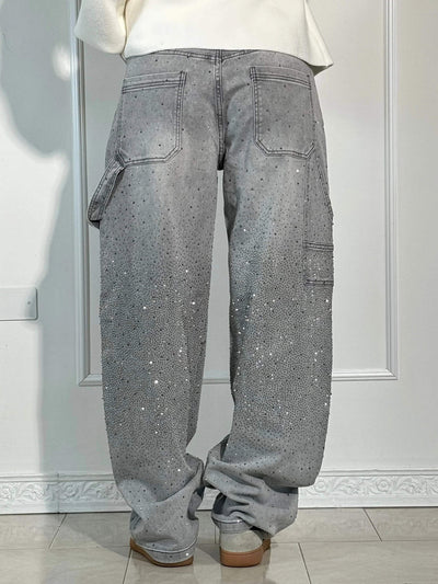 Gertrud™ | Jeans en Diamant Stylés