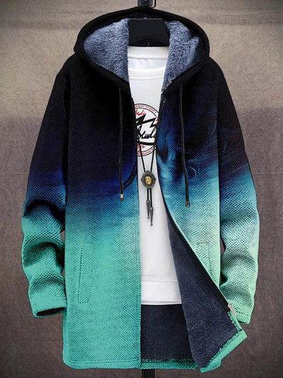 NordCraft™ - Veste à Capuche Ombrée pour Hommes