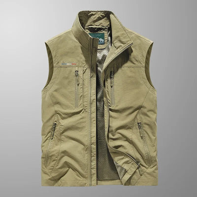 Casper – Gilet cargo respirant à multiples poches