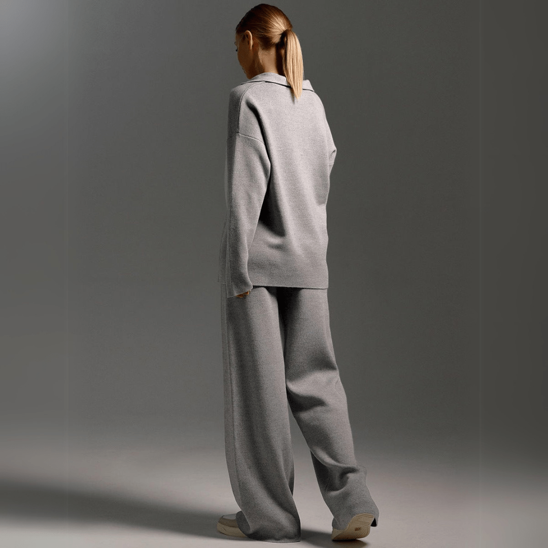 Ensemble de Survêtement Tricoté pour Femmes